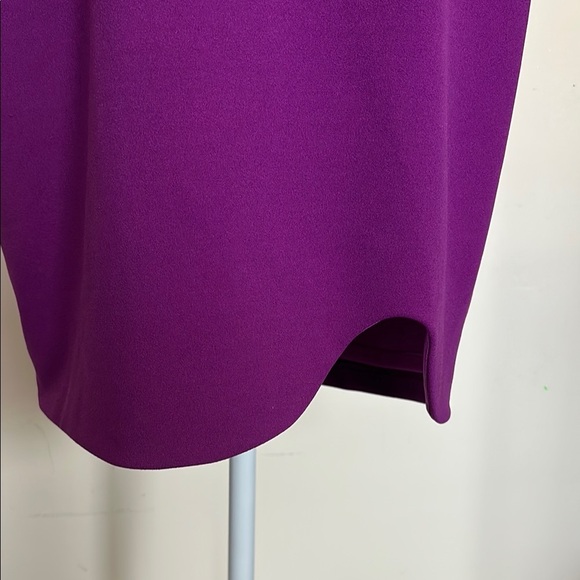 Selfie Leslie Size L Vibrant Purple Mini Dress with Rhinestone Straps - Picture 5 of 9